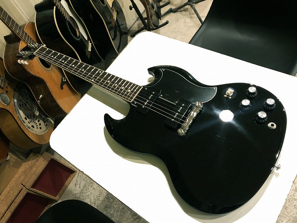 Gibson SG Special 2022 Ebony Black P-90 極美品 - Teenarama! Used 